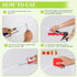 Drip-Free Caulking Gun Applicator, 15:1 Thrust Ratio, Lightweight Nylon Frame for 10oz/300ml Caulk Tubes