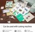 50 Gwybkq Sticker Paper Printable Vinyl for Inkjet Printer, Sheets Glossy White Waterproof Labels