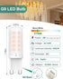 G9 Bulb Non-Dimmable 3W (40W 2700K 12 Pack BAOMING LED Equivalent) Soft Warm White, No Flicker, Energy Saving, Plastic