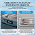48KHz 304 12oz Ultrasonic Jewelry Cleaner, Ultrasonic Cleaner Machine for Jewelry, Stainless Steel Cleaning Pod