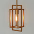 Gold Pendant Lights Kitchen Island, Modern Geometric Kitchen Pendant Light Fixtures, Vintage Brushed Brass Pendant