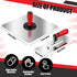 11 Inch 13 Inch Set Lasnten Drywall Finishing Tools Kit Stainless Steel Hand Plastering Trowel Flat Concrete Masonry