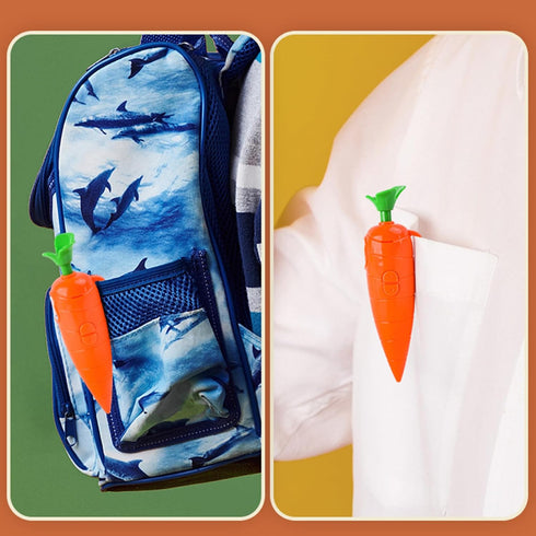 NASSMOSSE 60-Second Carrot Pen, Cute Voice Recorder for Kids, Smooth-Writing Ballpoint Pen - Fun & Creative Gifts