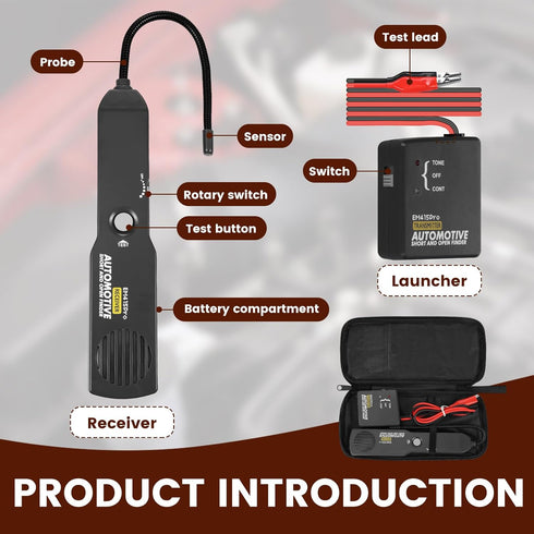 SPYMXGS Em415pro Cable Tracker Electrical, Automotive Short Circuit Finder, Wire Tracer Electrical, Automotive