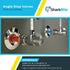 SharkBite 1/2 x 3/8 Inch Compression Angle Stop Valve, Push to Connect Brass Plumbing Fitting, Chrome Finish