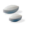 SP Bel-Art Spinbar Teflon Elliptical Magnetic Stirring Bar, White, 25.4 x 12.7mm (F37130-0001)