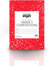 School Smart Skip-A-Line Composition Books, Grade 3, 50 Sheets, Red