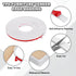0.35 Inch 19.7Ft Countertop uxcell U-Shape Edge Banding, x TPE Self-Adhesive Veneer Edging Trim Furniture Flexible