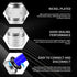 Push to Connect Fittings 3/8 Inch Tube OD x 3/8 Inch NPT Thread Male Elbow and Straight Pneumatic Tube Fittings Quick Connect Fittings Air Fittings Air compressor Hose Fittings 10Pcs