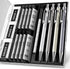 Four Candies 0.5mm Mechanical Pencil Set with Case, 4PCS Metal Pencils and Lead Refills