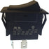 Gardner Bender GSW-45 Heavy-Duty Electrical Rocker Switch, SPST, ON-OFF, 20 A/125V AC, Black, Spade Terminal