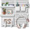 Wall Organizer Peg Board, Elevate and Declutter Your Gaming and Office Space, White
