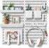 Wall Organizer Peg Board, Elevate and Declutter Your Gaming and Office Space, White