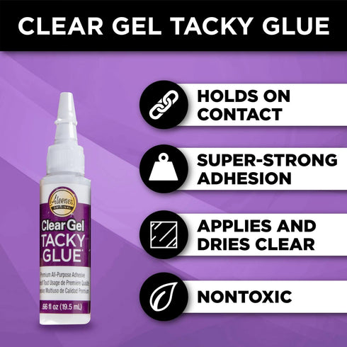 Aleene's 25115 Trial Pack Tacky Glue, 5pk for Crafting