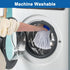 KeFanta Mop for Floor Cleaning, 2 Pcs Cotton String Wet Mops Replacement Head Refill with 0.8" Diameter Mop Handle