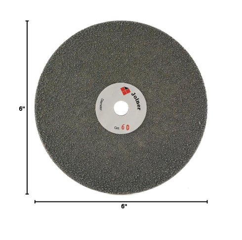 Diamond Grinding Disk, 6" inch 150mm Faceting Flat Lap Disc, Lapidary Sanding Discs Coated Grit 60 Coarse