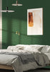 Abyssaly Dark Green Peel and Sticky Wallpaper, 15.7" X 118", Self Adhesive Vintage Embossed Silk Texture for Home