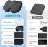 TushGuard Seat Cushion - Memory Foam Cushion for Office Chair, Car Seat, Airplane, Bleacher - Sciatica & Hip & Coccyx
