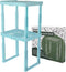 Locker Shelf Adjustable Height and Width, Locker Organizer for Work, Locker Shelves