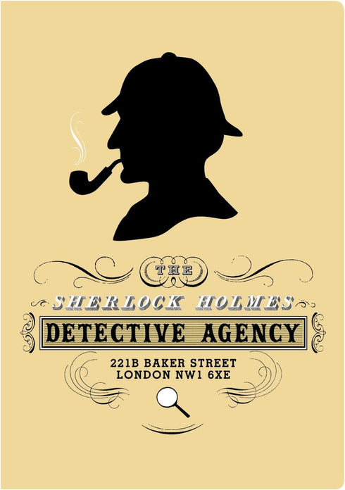Sherlock Holmes Passport Sized Mini Notebook