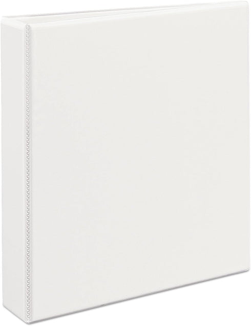 Avery 09401 Durable View Binder, 1.5-Inch Cap EZD Rings, Letter Size, White, 1/EA by AVERY