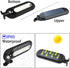 Solar Motion Sensor Gutter Lights, Waterproof, Wireless, 18 LED 600 Lumen Outdoor Security Lights for Garden, Fence