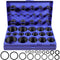 407 Pcs Universal SAE O Ring Assortment Kit, 32 Inch Sizes Standard Nitrile Rubber Set for Automotive Plumbing Repair
