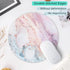 ITNRSIIET 7.877.870.12 inches, Marble Round Mouse Pad Pink Marble Customized Premium-Textured Washable Desktop