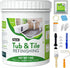 35oz White Tub and Tile Paint, Tub and Tile Refinishing Kit with