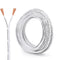 PineHaven 50 FT Garage Door Wire,20 AWG 2 Conductor Garage Sensor Doorbell Wire,