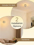 E14 Bulb,3000K Modern Wall Sconce with Hardwired,LED Wall Light Fixtures with Warm White Wall Lamp with Clear Glass
