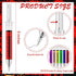 60 Sets Set 60 60 Syringe Pens Includes Fun Nurse Pens Blood Bag Sticky Notes Black Ink Ballpoint Pen Retractable