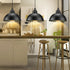 SoodMi 15FT Plug in Pendant Light, Hanging Lights with Plug in Cord, On/Off Switch, Industrial Pendant Light with Plug