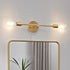 FadimiKoo 2-Light Gold Sconces Wall Light Fixtures, Bathroom Vanity Light Fixtures Over