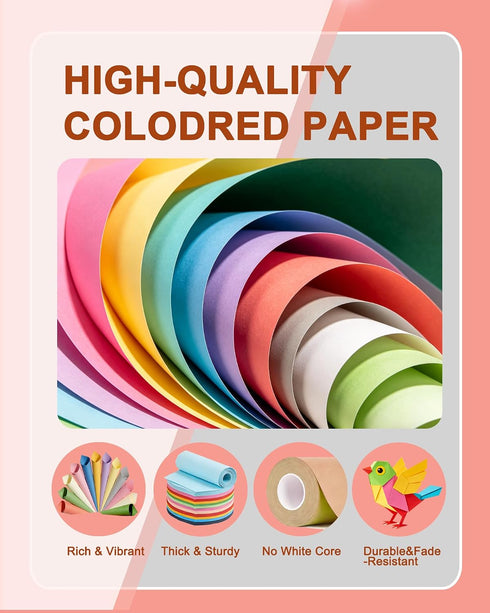 8.5 11, 20 lb 75 GSM,Salmon,200 (1 WritePads Veritas Colored Copy Paper, Multi-Purpose paper, Colored Printer Paper x /