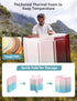 Portable Bathtub for Adults, Collapsible Freestanding Bathtub for Shower, Hot Ice Bath Tubs with Thickened Thermal Foam