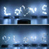 12 Pack 30 Solar Mason Jar Lights, LED Waterproof Lid Light with Hangers (No Jar), Fairy Firefly Outdoor String Lights
