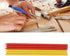 ViaGasaFamido 6Pcs Carpenter Pencil Refill Set, 2.8mm Mechanical Pencil HB for Woodworking Drawings