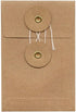 Midori Craft Envelope, S, Vertical, With String, Brown, 8 Pieces
