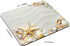 Starfish Mouse Pad, Seacoast with Sand with Colorful Various Seashells Customized Non-Slip Rubber Base Mousepads, Computer Mouse Pads for Wireless Mouse by TSSOHU