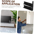 2pcs Heavy Duty Floating Brackets for Shelves Hidden Support Frame Wall Mounted Bracket for Cabinets Bathroom Tv Stand