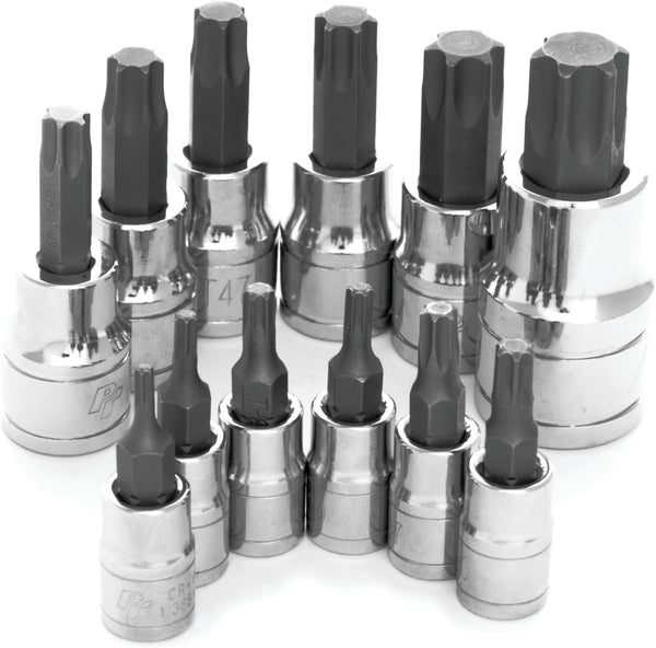 Performance Tool W38802 12-Piece Star Bit Socket Set