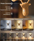 Flarouch 1 Pack 2600 0-80LM Dimmable, 3 Motion Sensor Light Indoor, Mah Rechargeable Battery Operated Wall Sconce