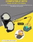 T-SUN 20V Repairs(1 Pack) Battery Operated Shed Lights, LED Work Light Compatible with Dewalt Battery Hanging Lights