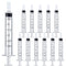 3 ml Syringe Without Needle, Syringe for Liquid with Cap, Oral, Scientific