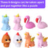 Mr. Pen Animal Topper Erasers, 22 Pack, 8 Pack Take Apart Animal Erasers, Fun Pencil Toppers for Kids, Easter Egg