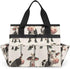 Milk Cow Garden Tool Bag, Heavy Duty Garden Tote Bag Organizer with