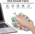 Britimes Ergonomic Mouse Pad with Wrist Support, Colorful Cats Non-Slip Rubber Base for Home Office