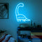 Personalized Dinosaur LED Neon Sign - Custom Name Kids Night Light, Dinosaur