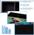Ocean Sea Turtle Pen Holder, Office Storage Pencil Organizer for Desk